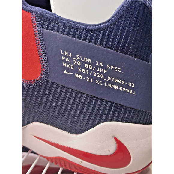 Nike LeBron Soldier 14 “USA” Navy/Red/White Basketball Shoes Size 17 Rare - Picture 4 of 11